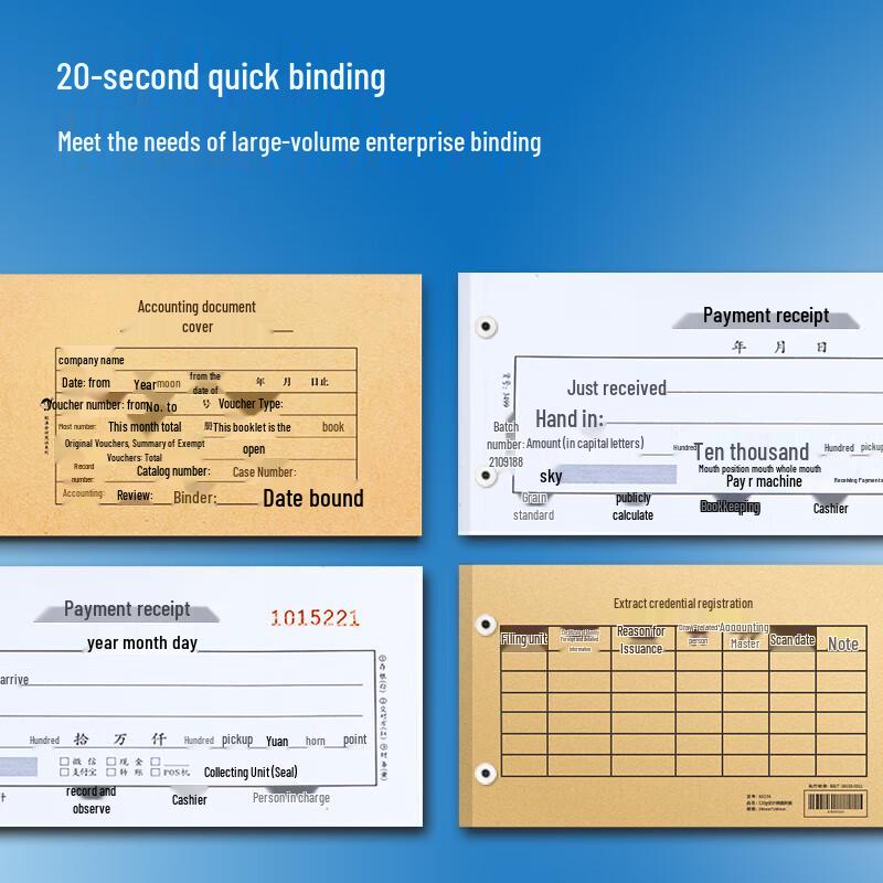 Comi CM-50A Automatic Financial Document Binder
