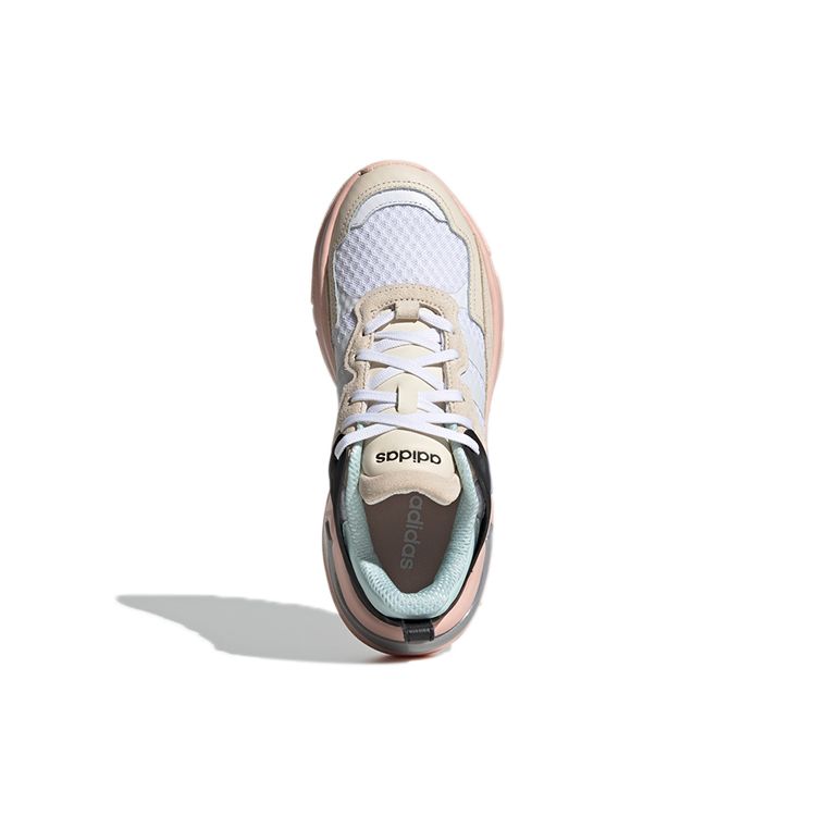 adidas Boujirun White Beige Женские кроссовки Обувь-Белый Core-Черный Светло-Мятно-Синий GY5024