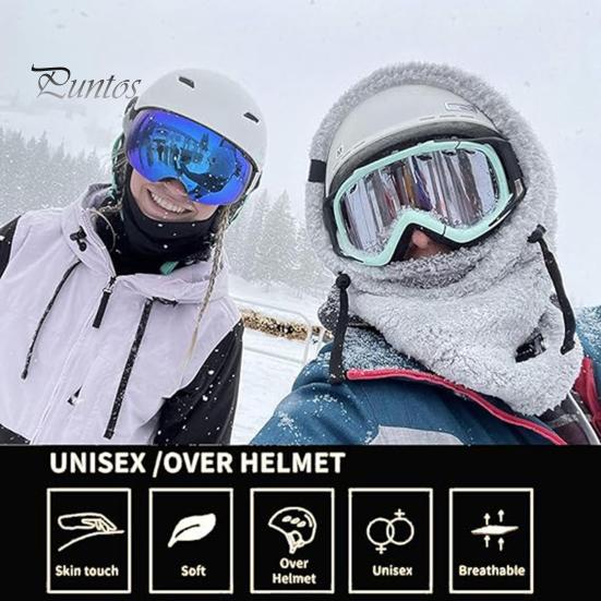 Женская зимняя шапка-балаклава, толстая, теплая, флисовая, ветрозащитная, регулируемая, полная защита, для путешествий на открытом воздухе, для холодной погоды, для езды на велосипеде, катания на лыжах