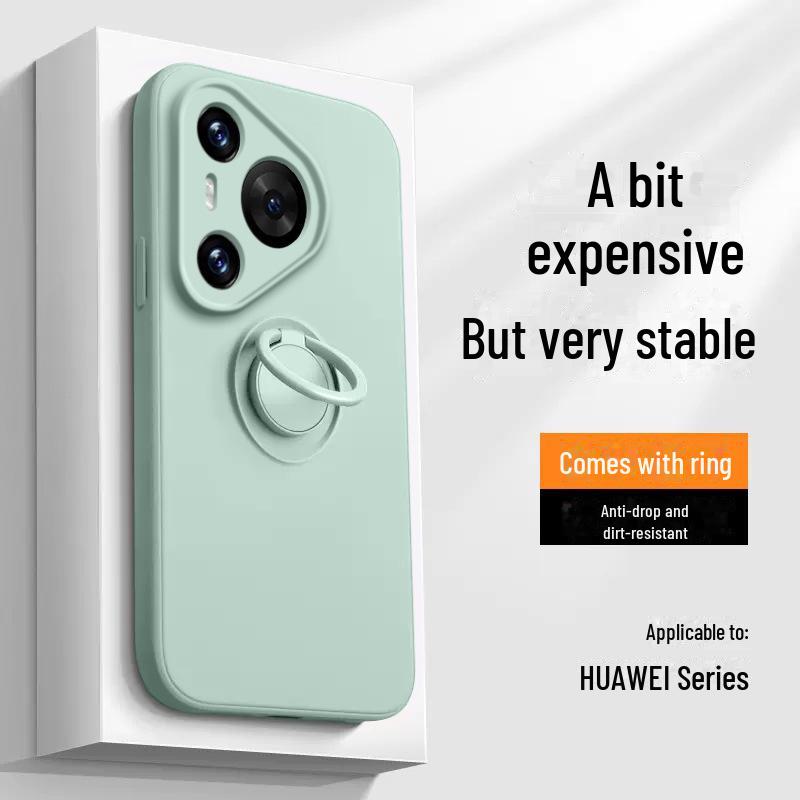 Чехол-держатель из жидкого силикона Huawei Pura70Ultra для Mate60Pro