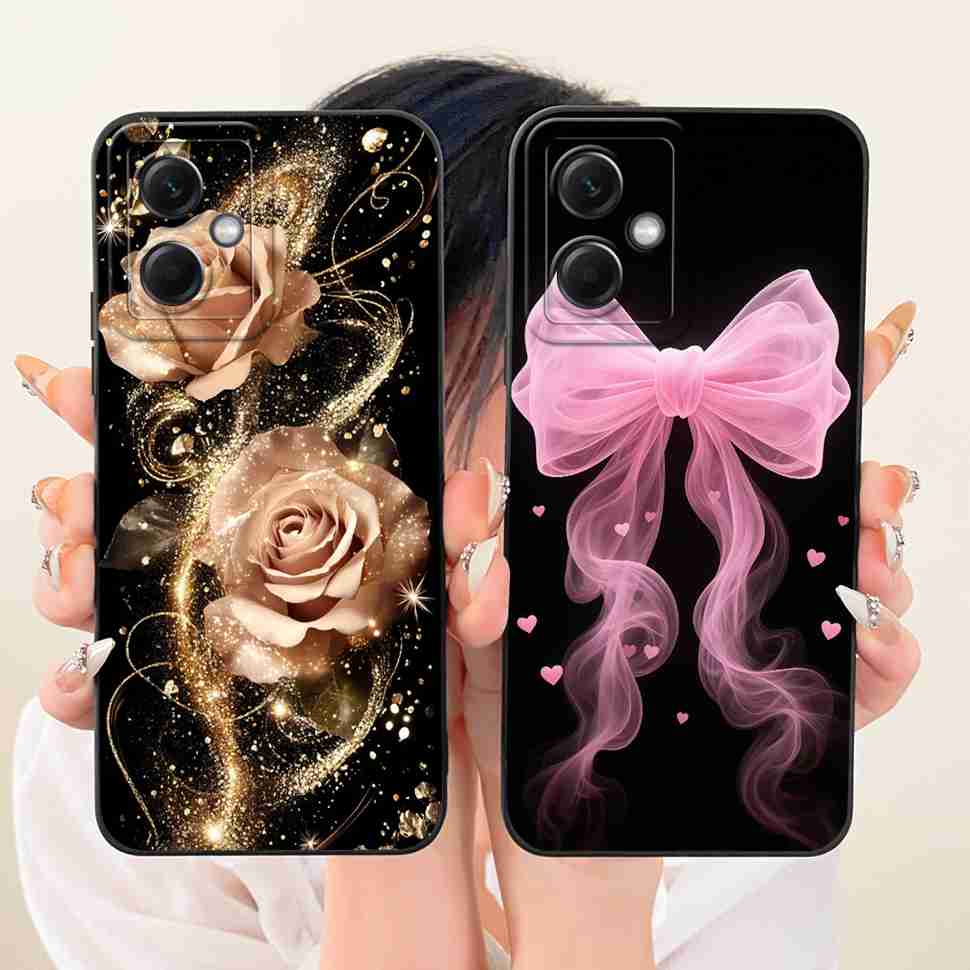 Fashion Paint For Redmi Note 12 5G 22111317I Case Cartoon Panda Silicone Cover For Redmi Note12 note 12 5G 22111317G Phone Shell