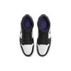 Мужские кроссовки Air Jordan 1 Mid Dark Iris Фиолетовый Белый Черный 554724-095