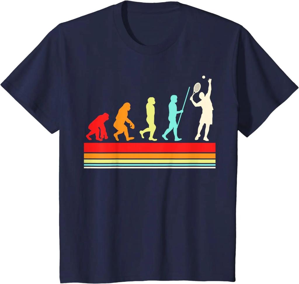 Padel Evolution Забавный дизайн Padel Идея подарка Теннис Падель Теннисная футболка Смешные футболки Короткая футболка Футболка для мужчин