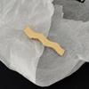 Металлическая заколка, Золотой зажим, Зажим-уточка, Заготовка для DIY, Зажим для края, Зажим для челки