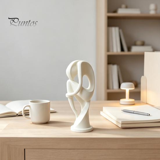 Креативные украшения для комнаты 3D-печатная абстрактная скульптура Мыслителя, Современная минималистичная статуэтка человеческой фигуры, Ручная работа, Художественные статуи, Искусство для дома