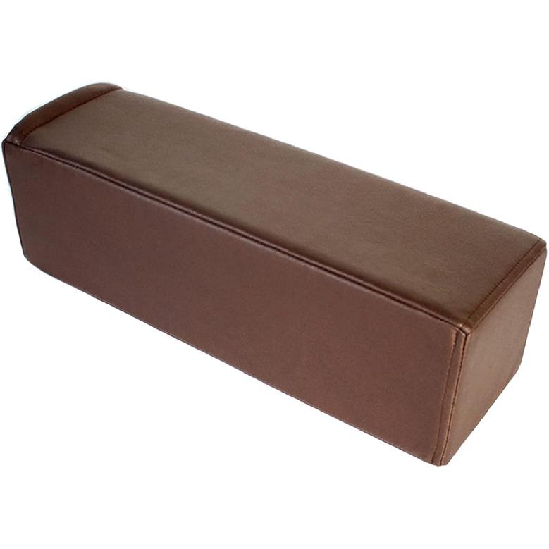 QQXX Кожаная обивка Подушка-подлокотник для дивана, Премиальная утолщенная подушка-поддержка для кресла со съемным чехлом, Наполнитель для кровати, Подставка для чтения Прикроватная