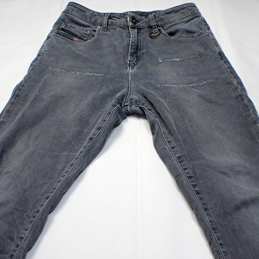 [Б/у] DIESEL/Diesel 23 дюйма CANDYS-NE женские кроссовки из денима/джинсы [b33-54]