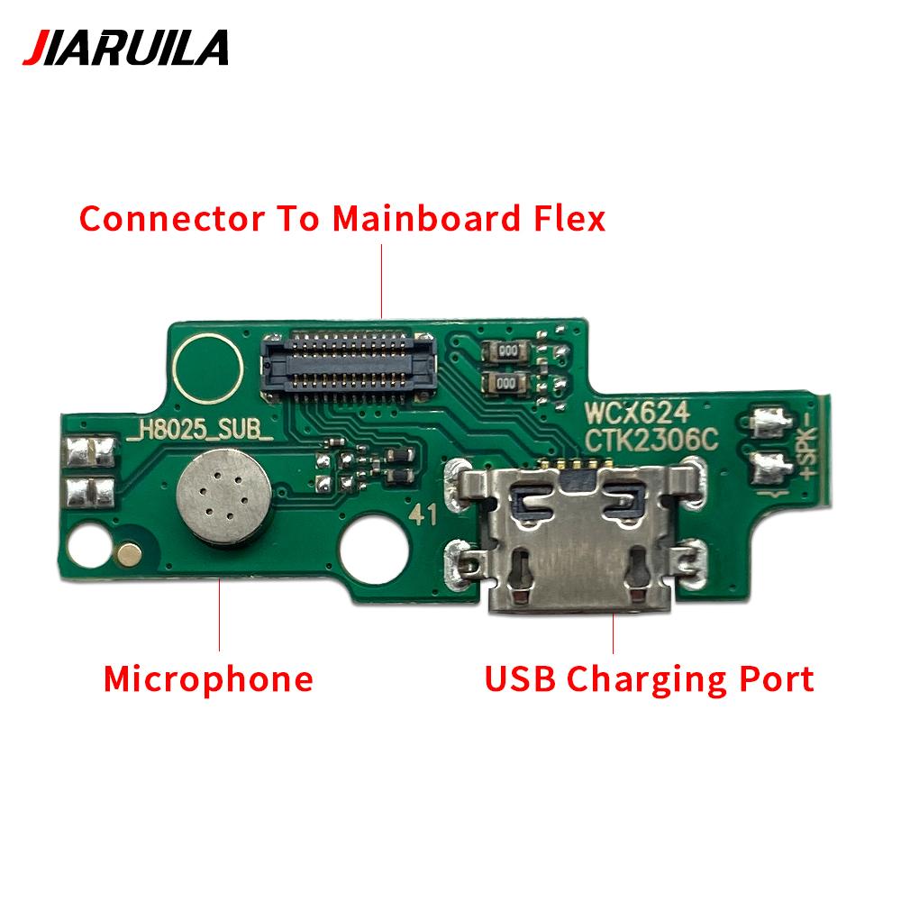 Плата USB-порта для зарядки Шлейф Разъем Запчасти Для Infinix Hot 6X 7 Pro 11 11 11S Note 11 11 11 11 Smart 6 Модуль микрофона