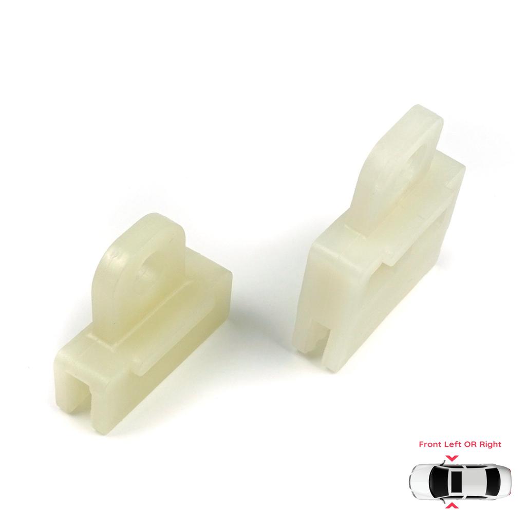 BWR5019+BWR5023 Window Glass Holder Slider Sash Clips for Toyota Corolla Prius Cruiser Hilux Matrix Pontiac Vibe Lexus RX