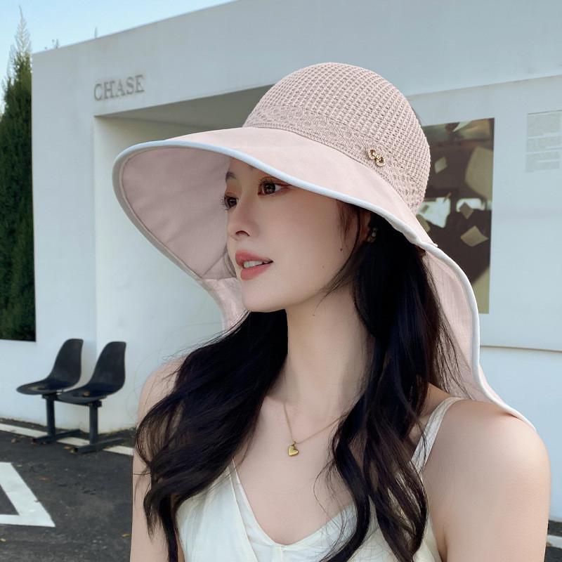 Breathable Outdoor Sun Hat With Wide Brim And Neck Shield For Casual And Travel Use