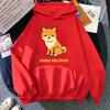 Kawaii толстовки с капюшоном Shiba Inu Mom с принтом для женщин/мужчин, зимние повседневные удобные пуловеры с длинными рукавами и капюшоном