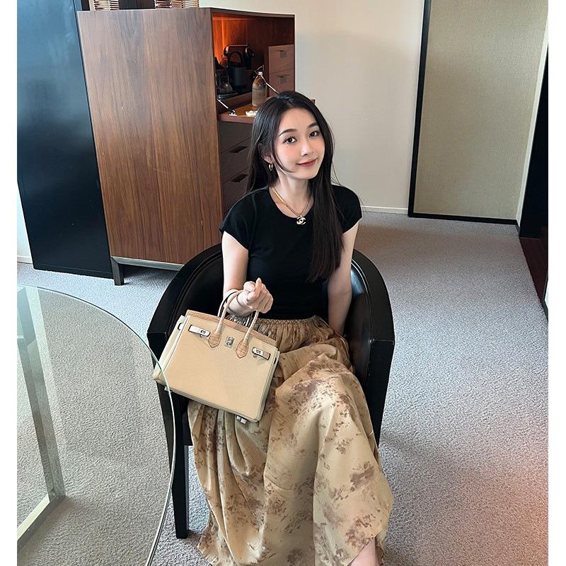 Сумка-кошелек Color Blocked Platinum Bag Mini Crossbody с принтом крокодила, универсальная сумка для поездок на работу из коровьей кожи