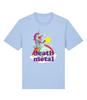 Death Metal Unicorn TRex Funny Rainbow Music Unisexs Fit TShirt