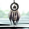 Car Ornament Interior Decorative Accessories Creative Vehicle Hanging Natural Stone Car Decor