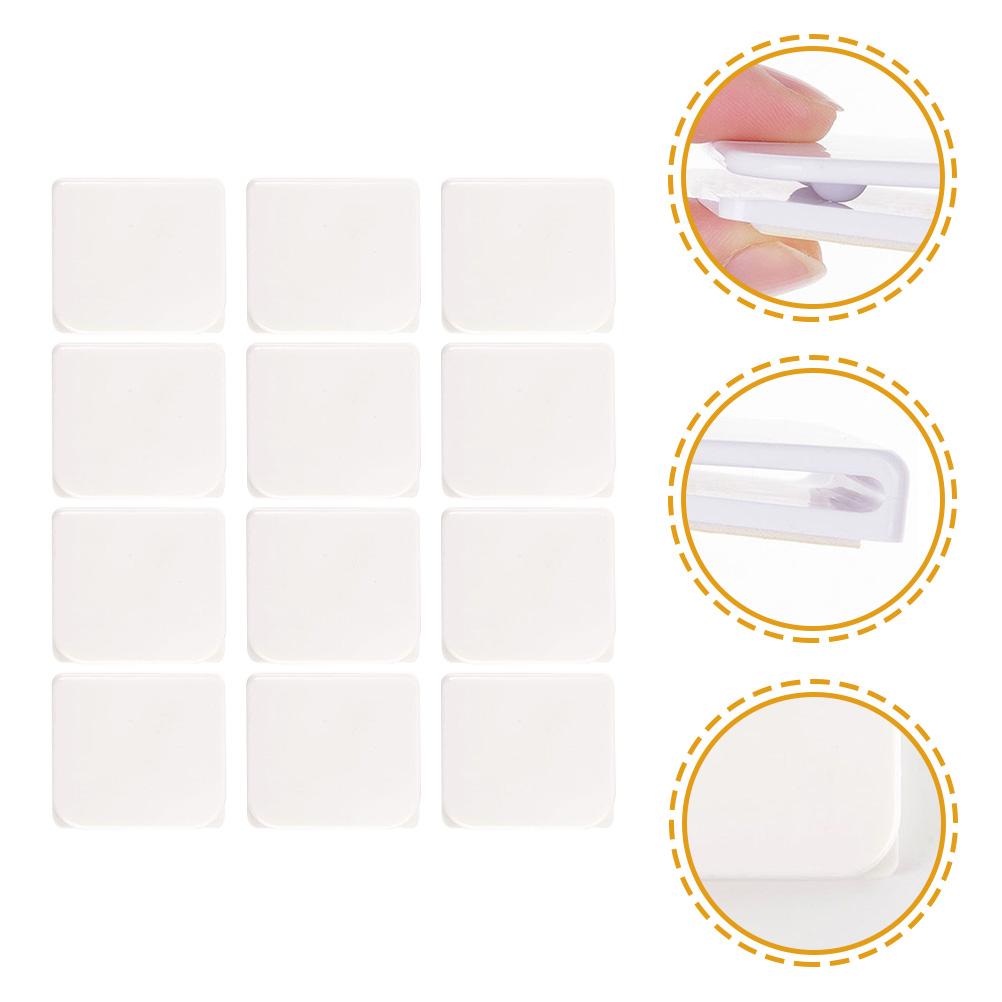 12 шт. Зажимы для шторки для душа, Держатели подкладки для стены, Защита в японском стиле, АБС