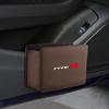 Leather Car Badge Door Storage Box Under Seat Back Trash Bag Interior For Honda Civic Accord Fit City Jazz CR-Z Element Insight