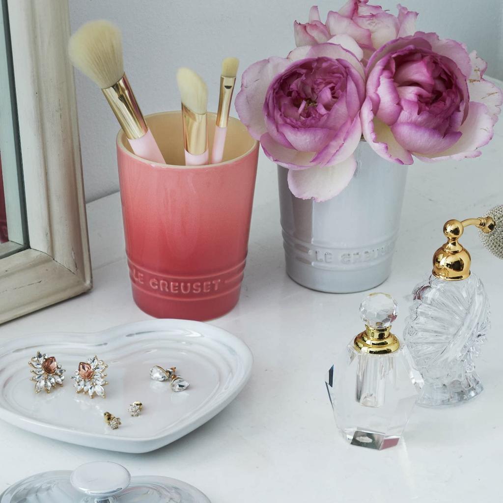 Le Creuset Ceramic Tumbler Pair Short Tumbler 240ml Coastal Blue White Luster Heat Resistant Cold Resistant Microwave Oven Safe Wedding Gift