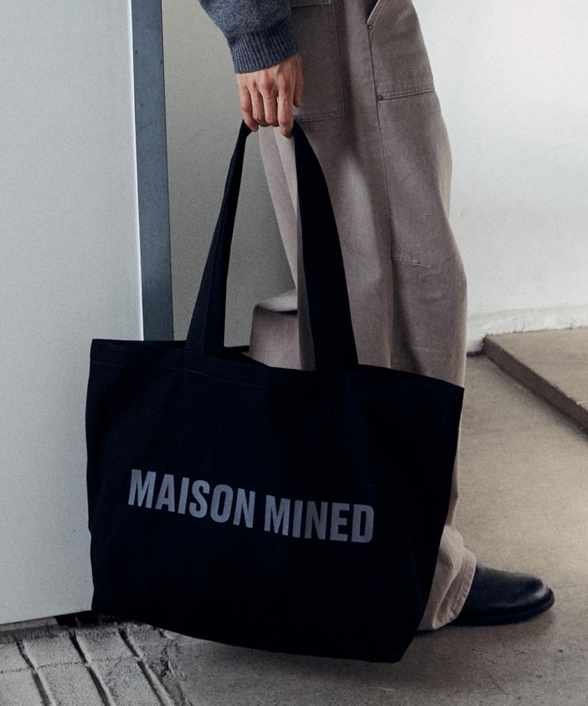 Maison Mined Эко-сумка Maison Черная