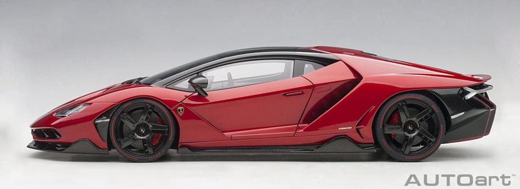AUTOart Lamborghini Centenario Металлический красный Готовый продукт 1/18