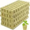 100pcs Rockwool/ Stonewool Starter Cubes for Cuttings, Plant Propagation, And Seed Starting, Plant Germination Equipment
