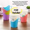 10PCS Portable Bottle Accessory Water Bottle Holder Mug Base Tumbler Cup Handle Cup Drink Rack