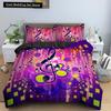 Music Notes Bedding Set for Kids Adult Duvet Cover King Queen Size Print Bed Set Home Textiles Bedclothes 2/3Pcs Duvet Cover Set