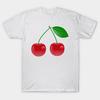 T Shirt Women Cherries 2 Harajuku Print Kawaii Tshirt Summer Short Sleeve Female T-Shirt Top Tee