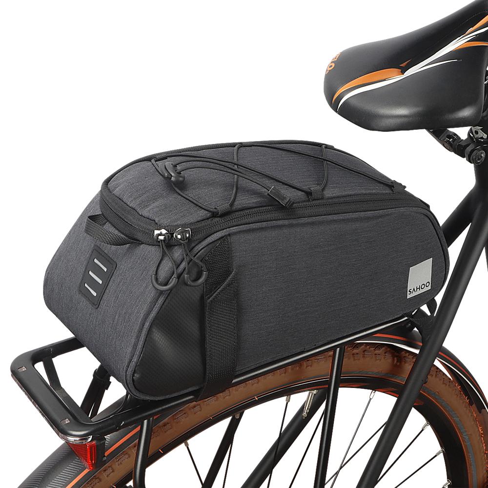 Bike Rack Bag Water Repellent Cycling Bike Rear Seat Bag Bike Trunk Cargo Pack Road Bike Carrier Bag