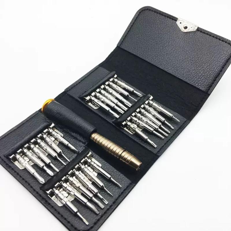 1 Набор Torx Электронные Инструменты для Ремонта Открывающий Отвертка 25 в 1 Мини Прецизионная Отвертка Магнитный Набор Для Телефона Камеры Часов ПК