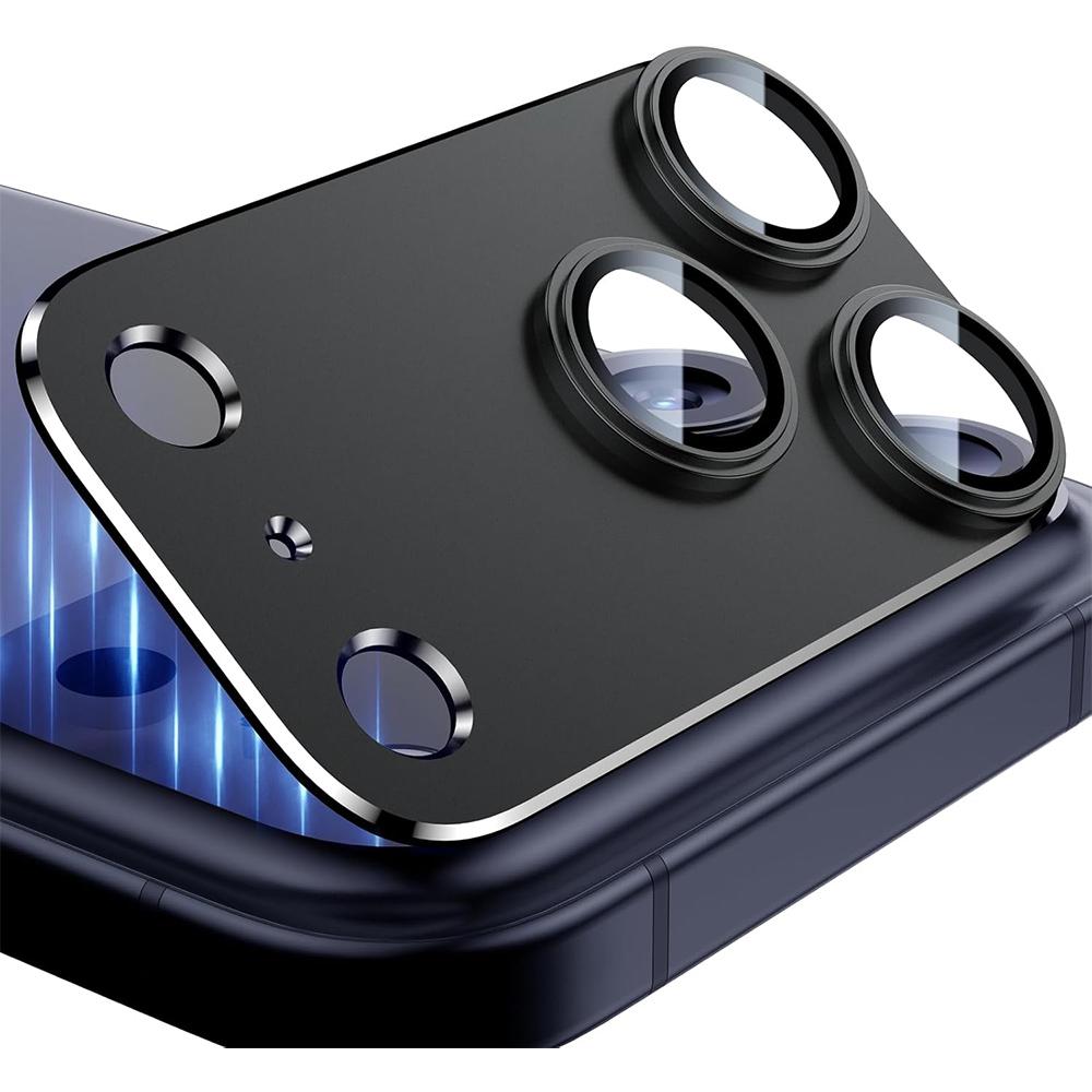 Metal Glass Camera Lens Protector Yij Cover For iPhone 17 Pro Max 17 Air 17 Plusi 17Pro Protection Ziai Phone Accessories Black 4