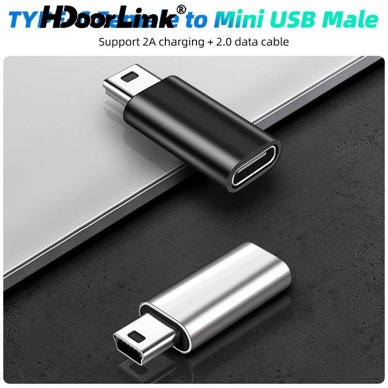 HdoorLink 2A Быстрая зарядка USB Type C «мама» на Micro USB «папа» Разъем адаптера Type-C на Mini USB 2.0 Адаптер зарядного устройства для конвертера телефона Android