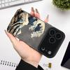 Эстетичный чехол для телефона с волнообразным узором для iPhone 17, 16, 15, 14, 13, 12, 11 Pro/Max/Plus - Ударопрочный и противоударный