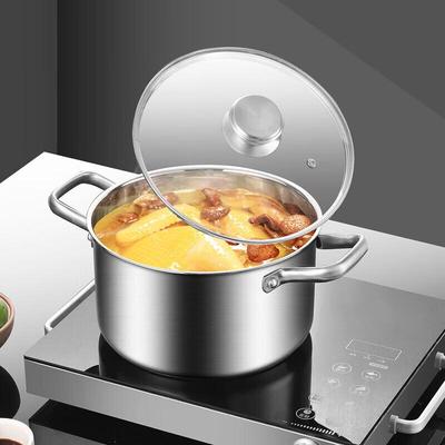 Супница Kangbach 22 см из нержавеющей стали 304 для всех типов плит
