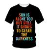 Fashion Originality New Inspirational Slogans Graphic T Shirts For Men Summer Trend Casual Fun Personality Printed O-neck Tees