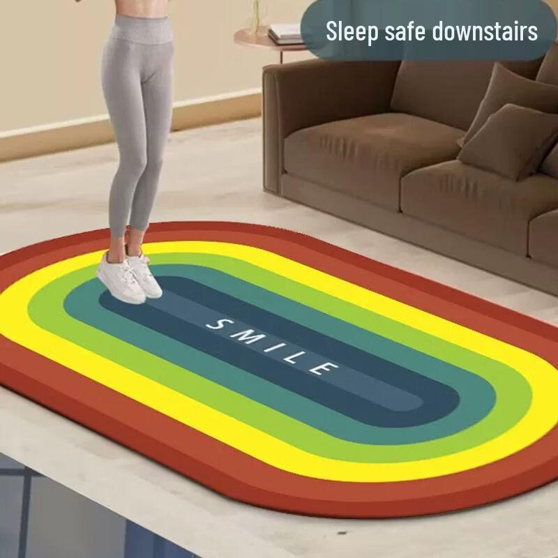 Yanziran Silent Shock-Absorbing Fitness Mat