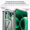 Роскошный TPU Чехол для Телефона для Xiaomi 17 Pro Max 17Pro Mi17 5G Противоударный Простота Четырехугольная Подушка Безопасности Дизайн Задняя Крышка Аксессуары