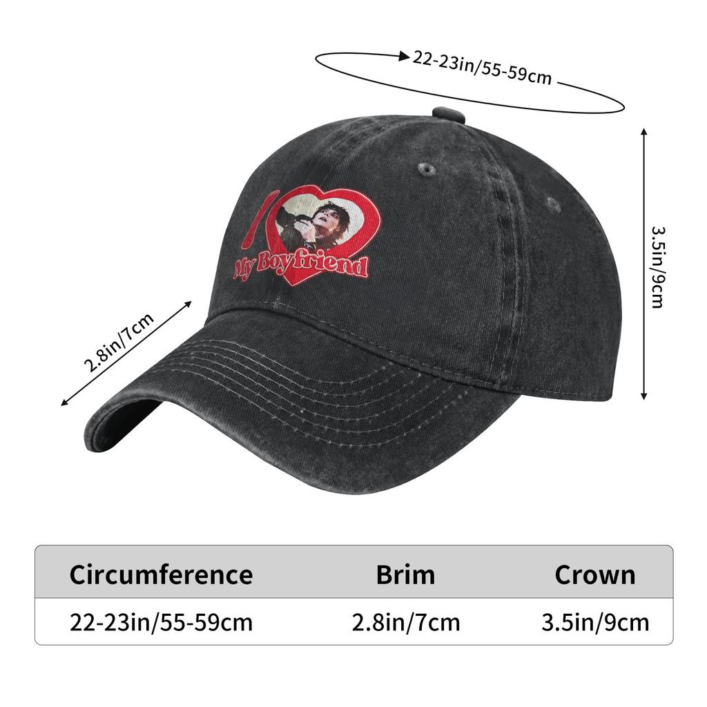 I love Gerard Way My Chemical Romance Baseball Cap Distressed Cotton Sun Cap Men Women Outdoor Running Golf Hats Cap