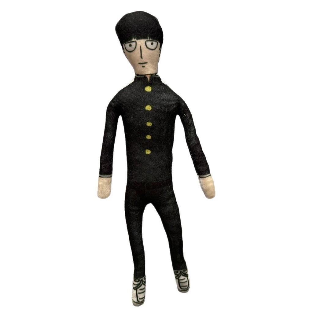 Плюшевая кукла Mob Psycho 100 Сила Духа 26 см с наполнителем из волокнистого хлопка Для Коллекционеров