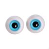 2 Pieces Glass Doll Eyes, Wiggle Eyes 6 Mm Accessories, Movable for Making Supplies Sculpture