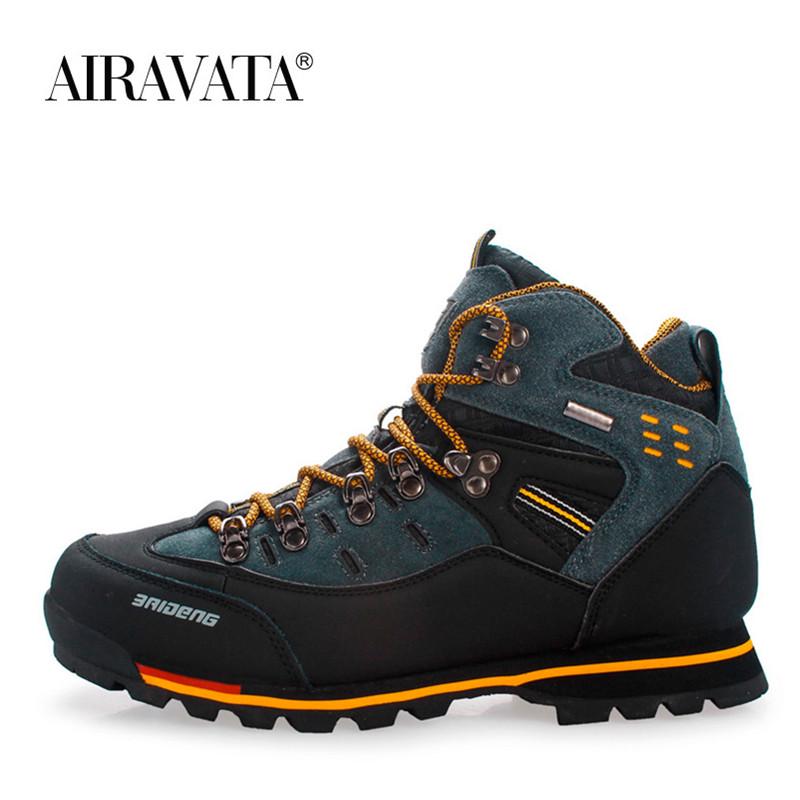 Winter Hiking Shoes Top Quality Men's Outdoor Snow Boots Mountain Climbing Trekking Boots Size:40-46