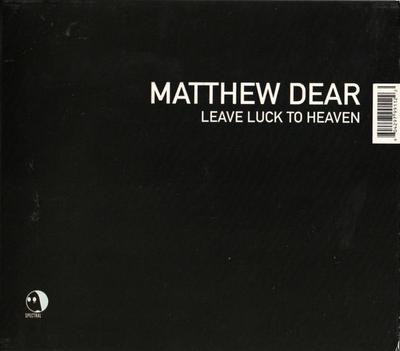 CD МЭТЬЮ ДИР - Leave Luck to Heaven SPC11 Spectral Sound 2003 США Танцевальная и электронная музыка Б/у