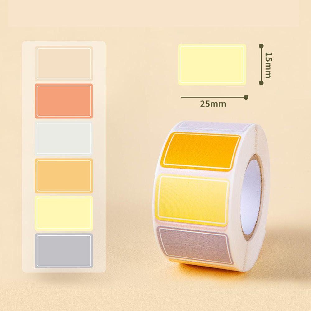 500Pcs/Roll Blank Label Stickers Waterproof Tag Sticker Durable Labels Index