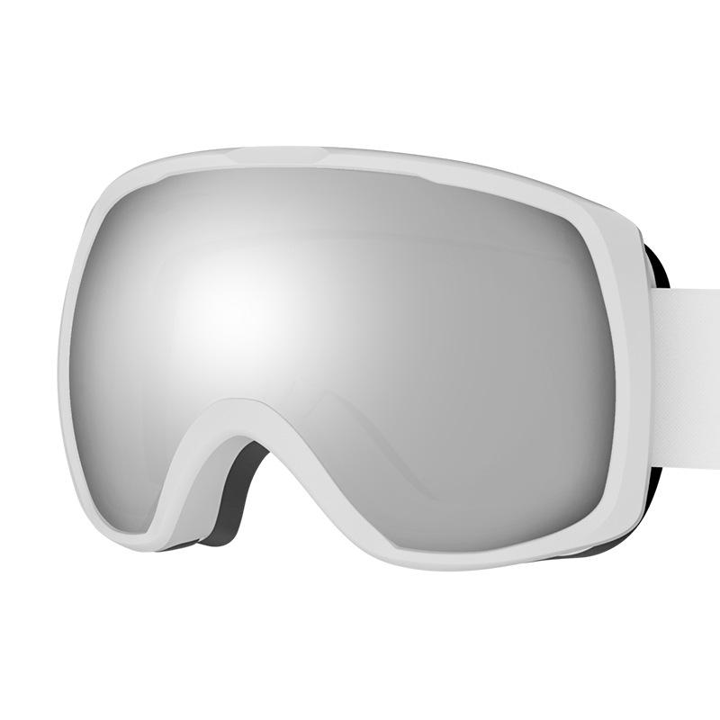 Unisex ski goggles with spherical lenses, windproof and anti-fog, essential protective eyewear equipment for snow sports