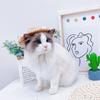 Собака Кот Дейзи Кружевная Соломенная Шляпа Щенячий Кот Летняя