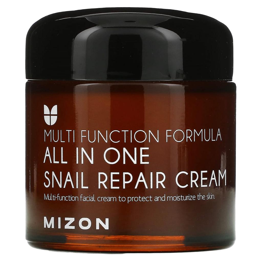 Mizon All-in-One Snail Repair Cream, 2.53 Fl Oz (75 Ml)