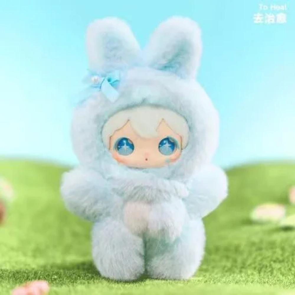 Shiny Little Rabbit, muñeco de peluche de vinilo, caja misteriosa, bolso, colgante,caja misteriosa, llavero esponjoso de regalo