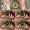Eyeshare 1Pair Halloween Colored Contact Lenses for Eyes Lenses Red Eye Contacts Blue Eye Lens Cosplay Color Contact Lenses