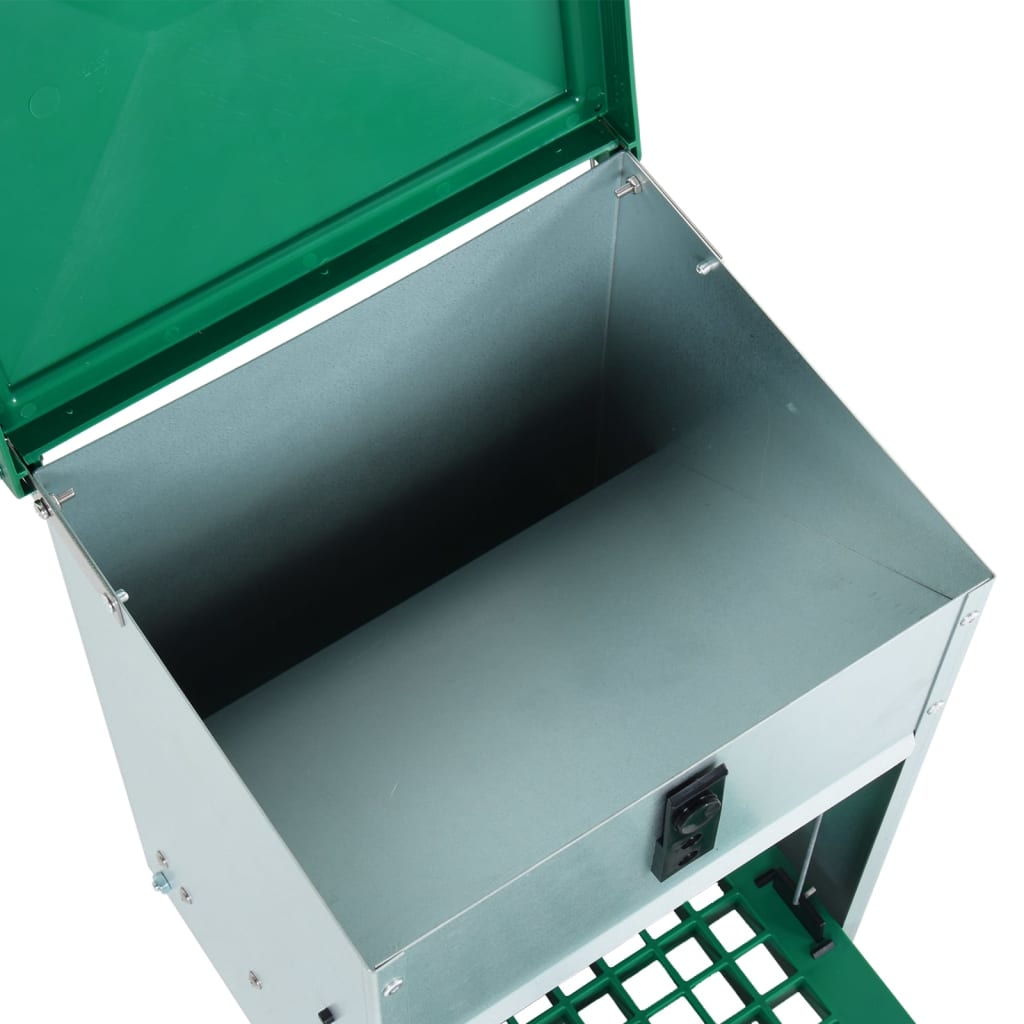 Vidaxl Automatyczny Karmnik Dla Drobiu Feedomatic Z Pedałem, 12 Kg