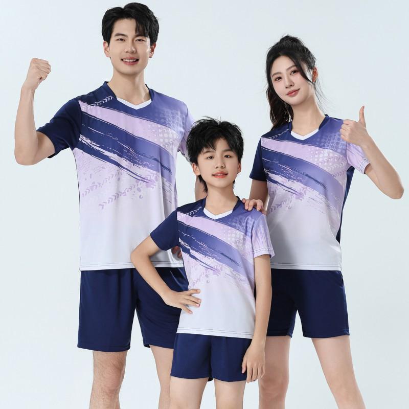 Unisex Breathable Perforated Mesh Sport T-Shirt Badminton Tennis Training Competition Wear