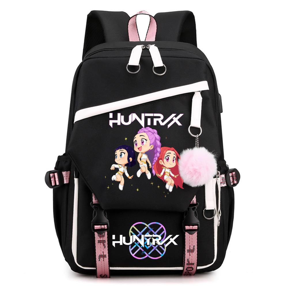 Anime K-Pop Demon Hunters Printed Large Capacity Backpack for Teenger Student Girl Boy Schoolbag Bookbag Women Waterproof Travel Bag Gift